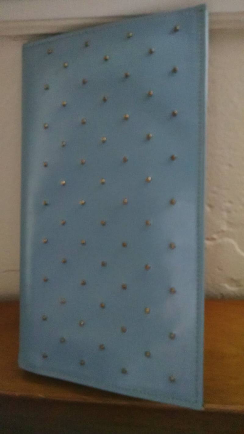 Vintage Baby Blau Brieftasche Vintage Baby Blau Brieftasche von queenbag