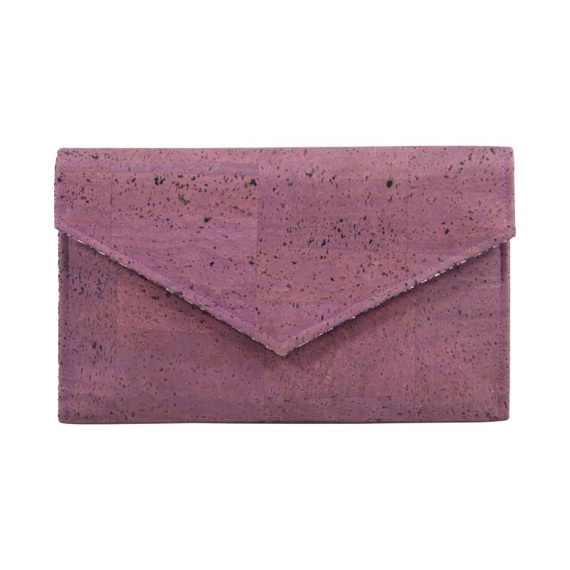 Lila Clutch-Kork Clutch-Chic Tasche-Eco Freundliche Geldbörse-Vegan Tasche-Sommer Geschenkeco Tasche-Vegan Geschenk-Kork Tasche-Kork von queserabags