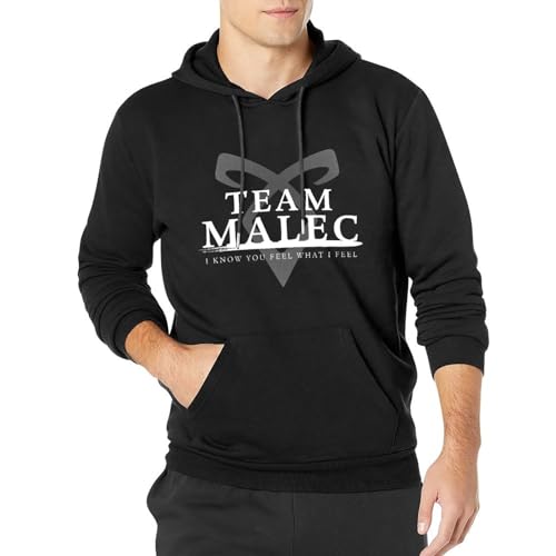 questo Shadowhunters Team Malec Hoody Customize Long Sleeve S-XXXL Letters Sunlight Breathable Trend Shirt 3XL von questo