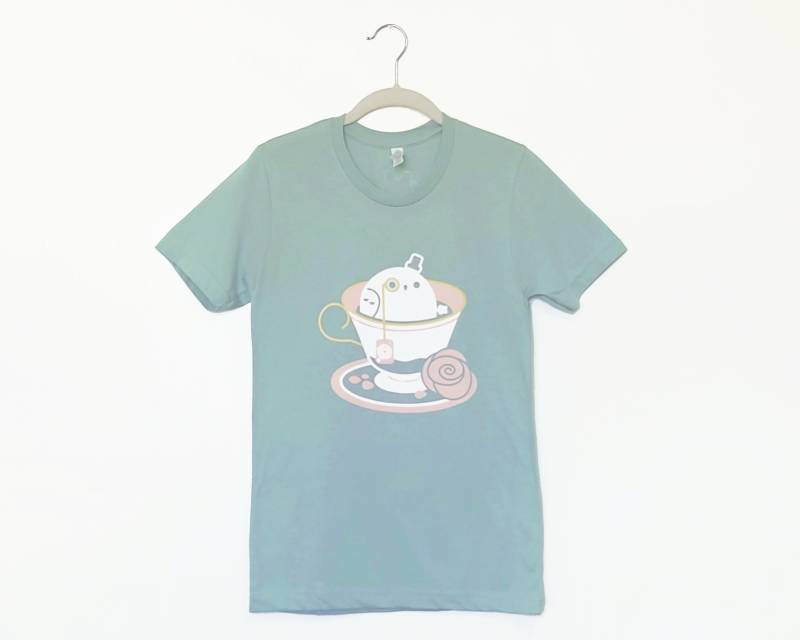 Eulen-Graues Rosen-Tea-Shirt Eulen-Graues Rosen-Tea-Shirt von quiescentsnow
