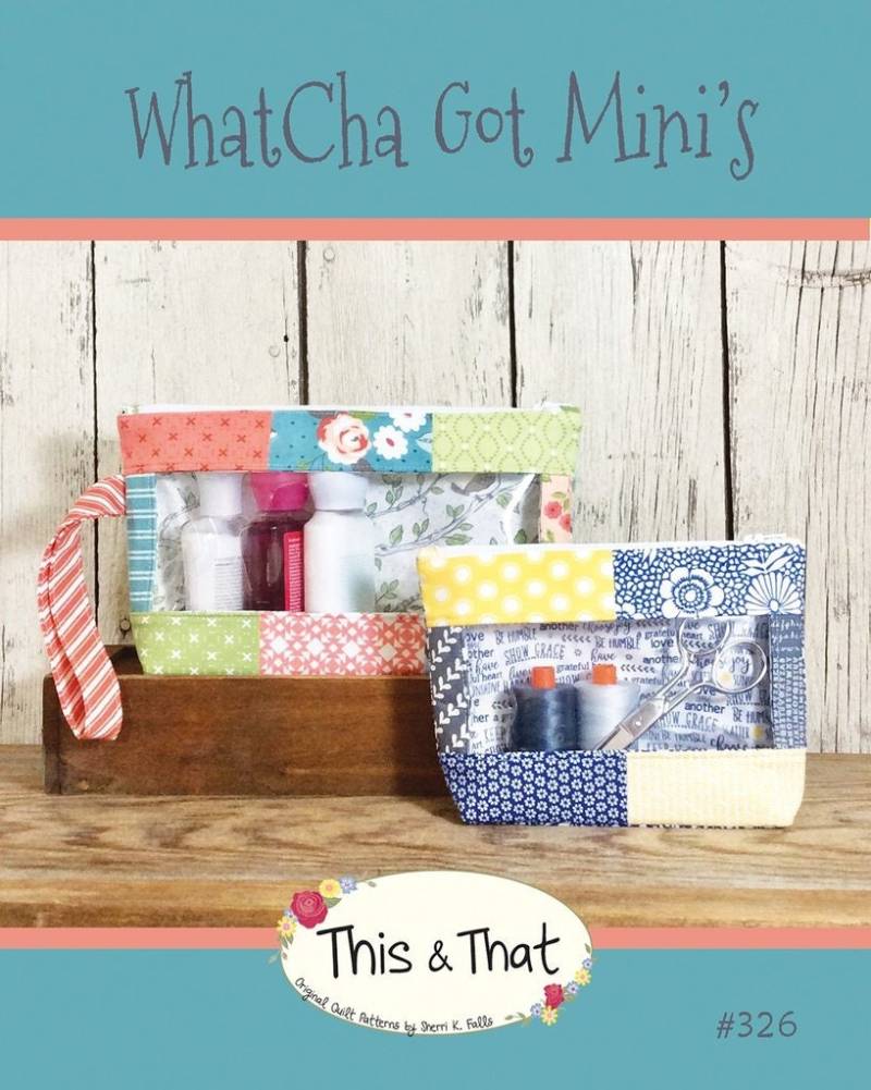 Whatcha Got Mini Tasche Muster Tote By This & That Whatcha Got Mini Tasche Muster Tote By This & That von quilttaffy