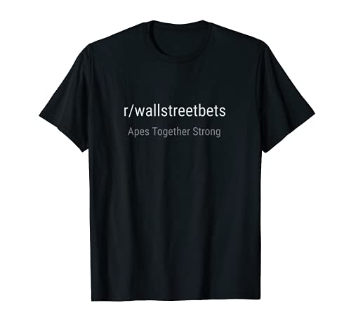 Herren r/wallstreetbets Affes Together Strong T-Shirt von r/wallstreetbets