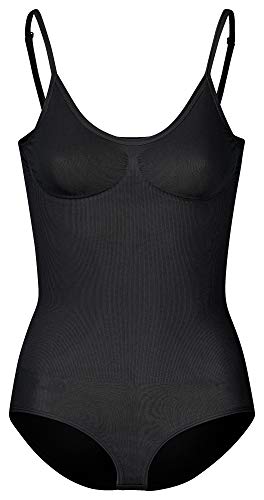 r-dessous 1-3 Stück Damen Shapewear Body figurformend nahtlose Mikrofaser Unterwäsche Groesse: XXL/XXXL von r-dessous