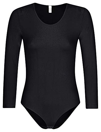 r-dessous 1-3 Stück Damen langarm Body nahtlose Mikrofaser für Sport von r-dessous