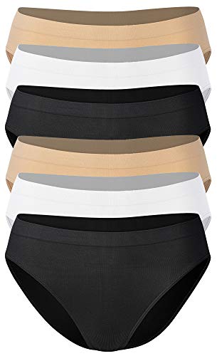 r-dessous 1 bis 12 Stück Damen Slip nahtlos unsichtbare Unterwäsche Groesse: L/XL von r-dessous