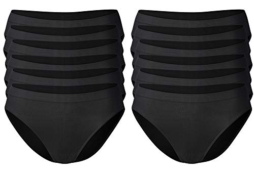 r-dessous 1 bis 12 Stück Damen Slip nahtlos unsichtbare Unterwäsche Groesse: S/M von r-dessous