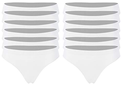 r-dessous 1 bis 12 Stück Damen String Tanga nahtlos unsichtbare Unterwäsche Groesse: XXL/XXXL von r-dessous