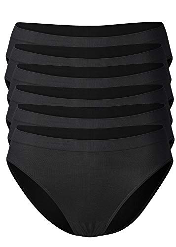 r-dessous 2 bis 8 Stück Damen Slips Seamless Nahtlose Microfaser Unterwäsche Groesse: L/XL von r-dessous