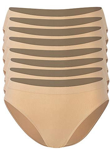 r-dessous 2 bis 8 Stück Damen Slips Seamless Nahtlose Microfaser Unterwäsche Groesse: XXL/XXXL von r-dessous