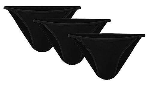 r-dessous 3 bis 9 St Damen Tanga Slip Baumwolle Unterwäsche Unterhosen Schlüpfer Groesse: L/XL von r-dessous