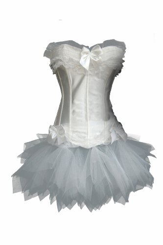 r-dessous Exclusive Corsage mit Tutu-Minirock in Tüll Groesse: XL von r-dessous