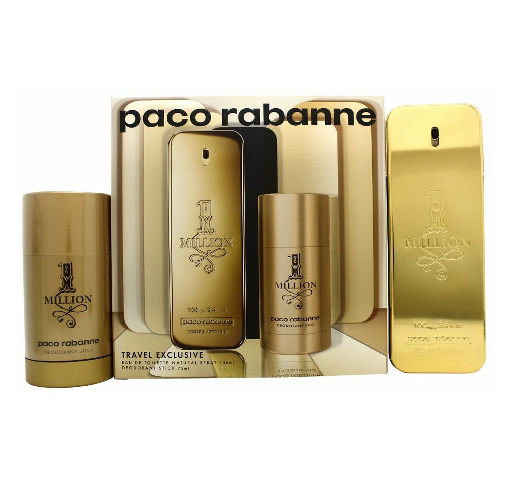 rabanne Duft-Set Paco 1 Million Gift Set 100ml EDT + 75ml Deodorant Stick rabanne Duft-Set Paco 1 Million Gift Set 100ml EDT + 75ml Deodorant Stick von rabanne