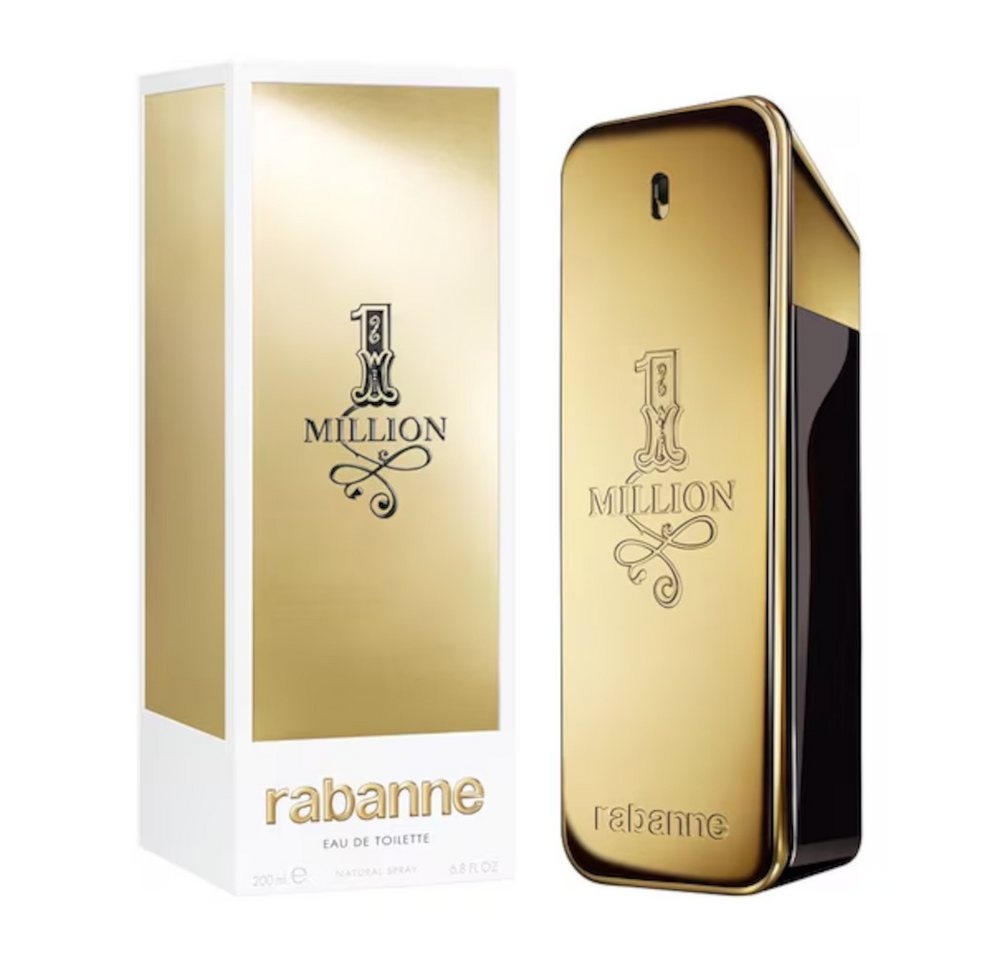 rabanne Eau de Parfum Rabanne 1 Million Eau de Toilette Spray: 50 ml, 100 ml, 200 ml von rabanne