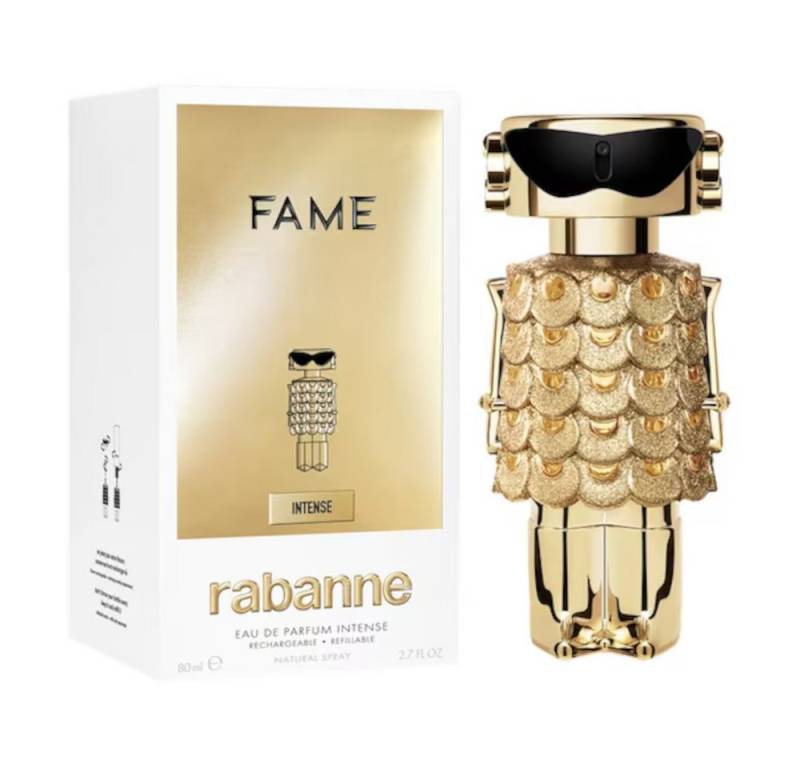 rabanne Eau de Parfum Rabanne Fame Intense Parfum Spray: 30 ml, 50 ml, 80 ml / Nachfüllbar von rabanne