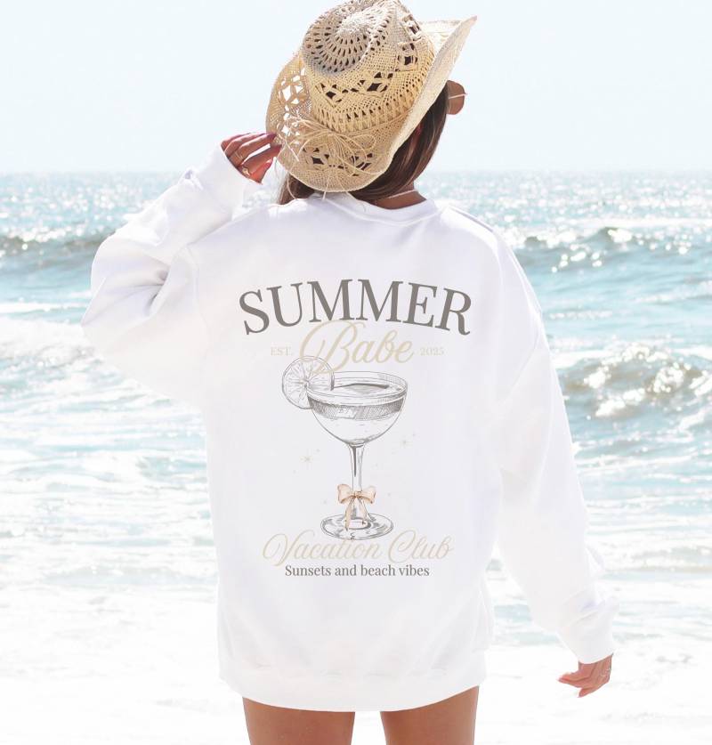 Urlaubspullover, Mädchentrips Mit Datum, Geschenk Beste Freundin, Bachelorette, Gruppen Shirt, Reisepullover, Urlaubsclubpullover von rabealisaDESIGN