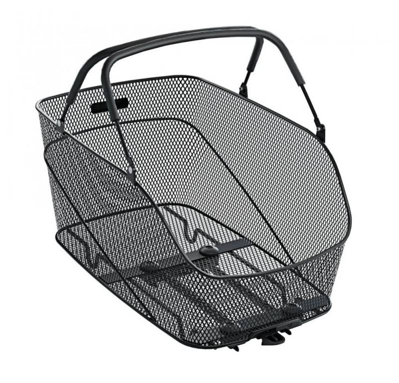 racktime Fahrradkorb Racktime Bask-it Trunk Mid 24L Fahrradkorb, Snap-it Adapter, schwarz von racktime