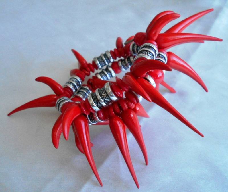 Handgefertigtes Armband, Armband Armband Auf Stahlspirale von radugafelt