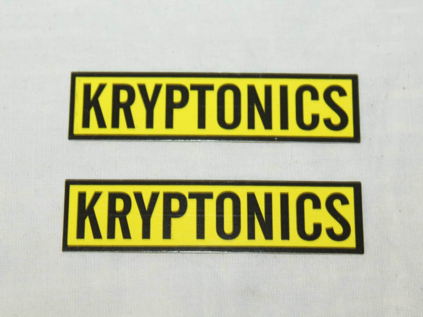 Kryptonics Vintage Inline Aggressive Rollerblade Rollen Vinyl Logo Sticker von radvintage