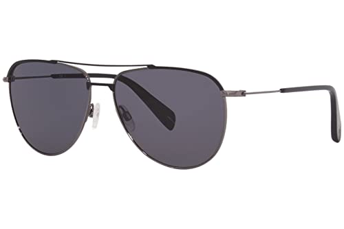 RAG & BONE Damen RNB1050/G/S Sonnenbrille, Matte Black Dark Ruthenium von rag & bone