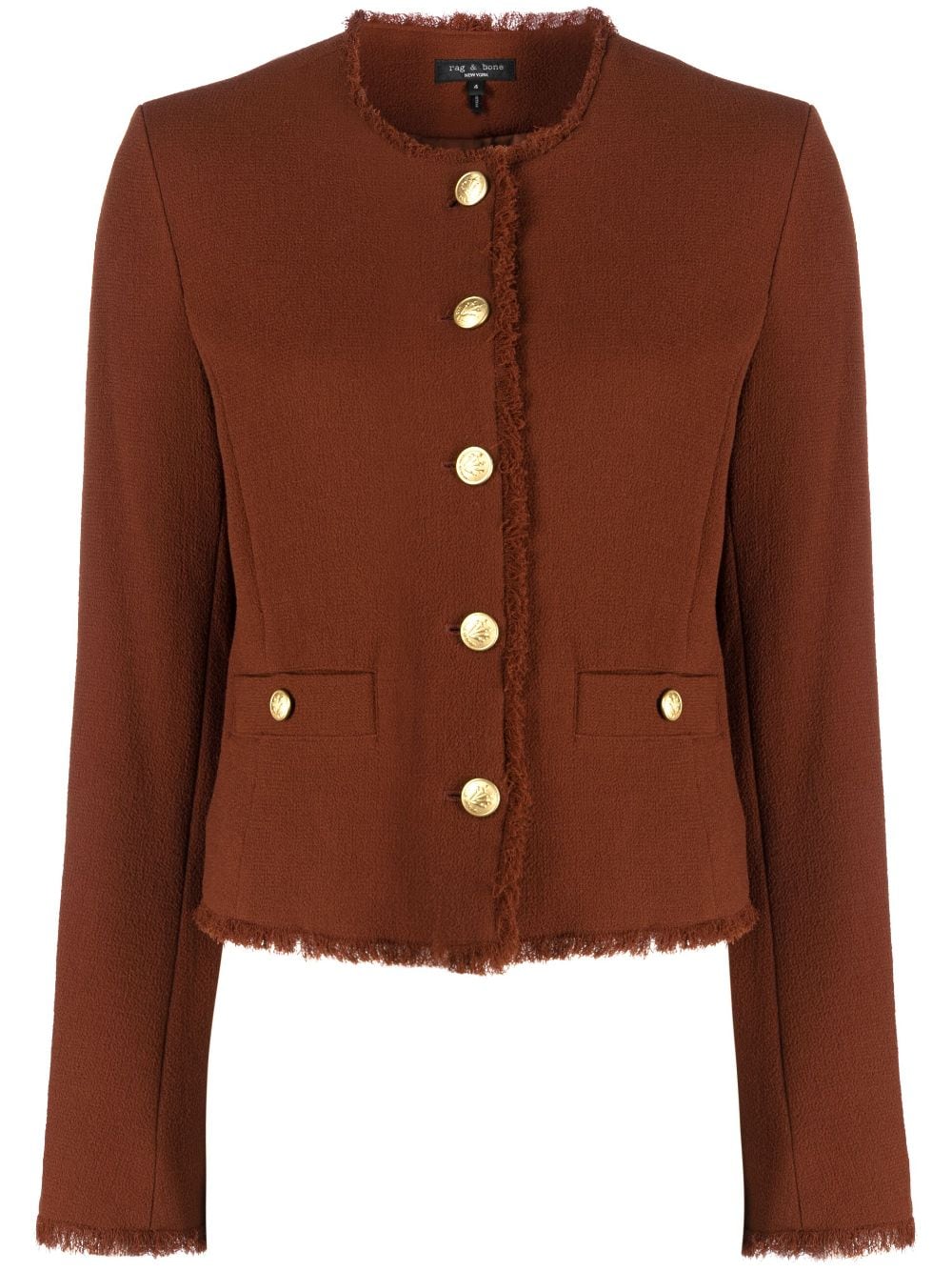 rag & bone Carmen Wolljacke - Braun von rag & bone