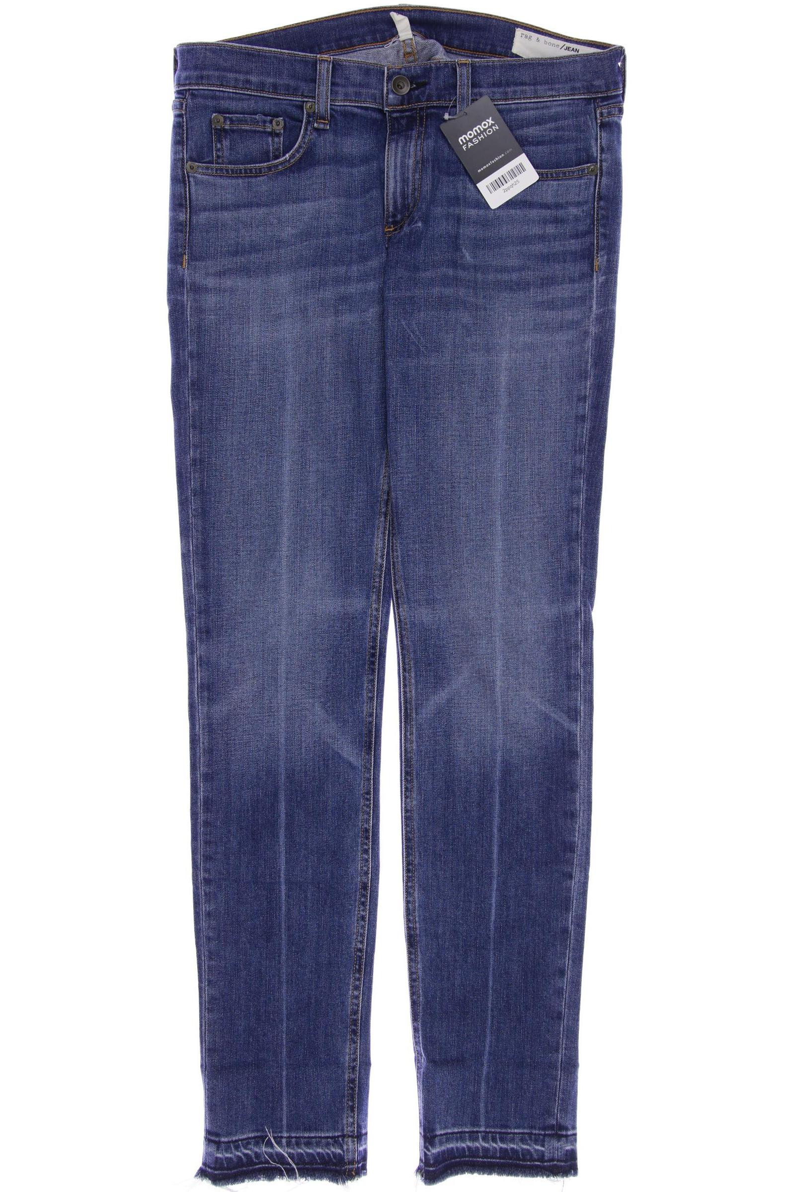 rag & bone Damen Jeans, blau von rag & bone