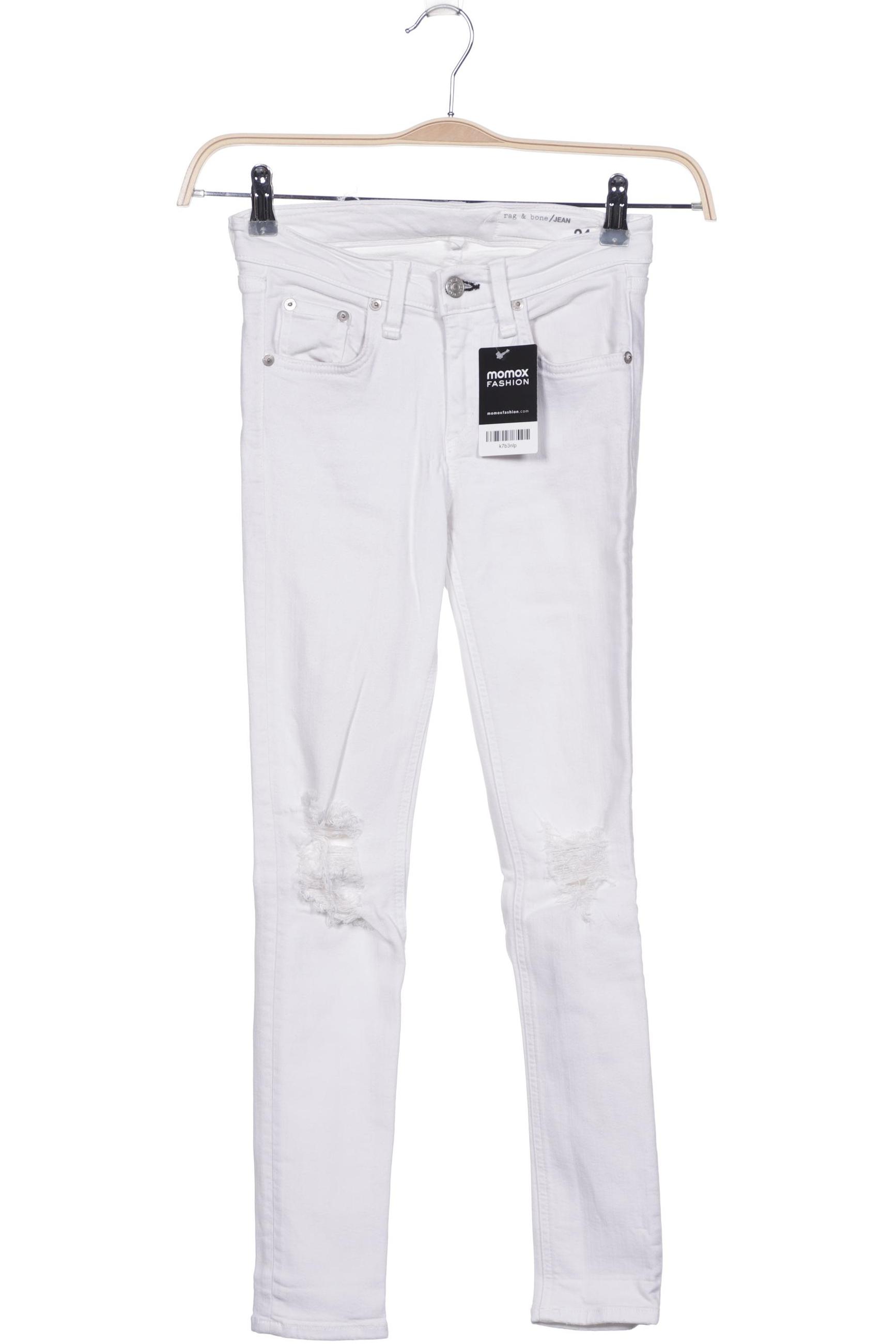 rag & bone Damen Jeans, weiß von rag & bone