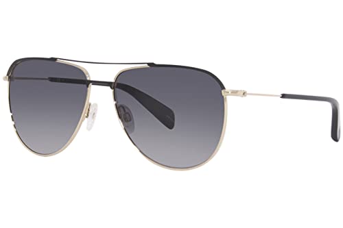 rag & bone Damen RNB1050/G/S Sonnenbrille, Dorado/Schwarz von rag & bone