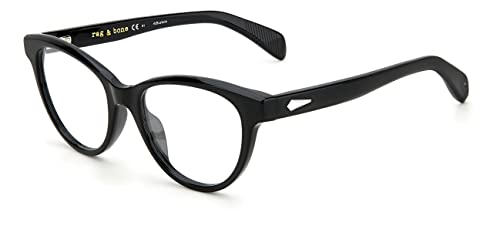 rag & bone Damen Rnb3048 Sonnenbrille, schwarz, 62 von rag & bone