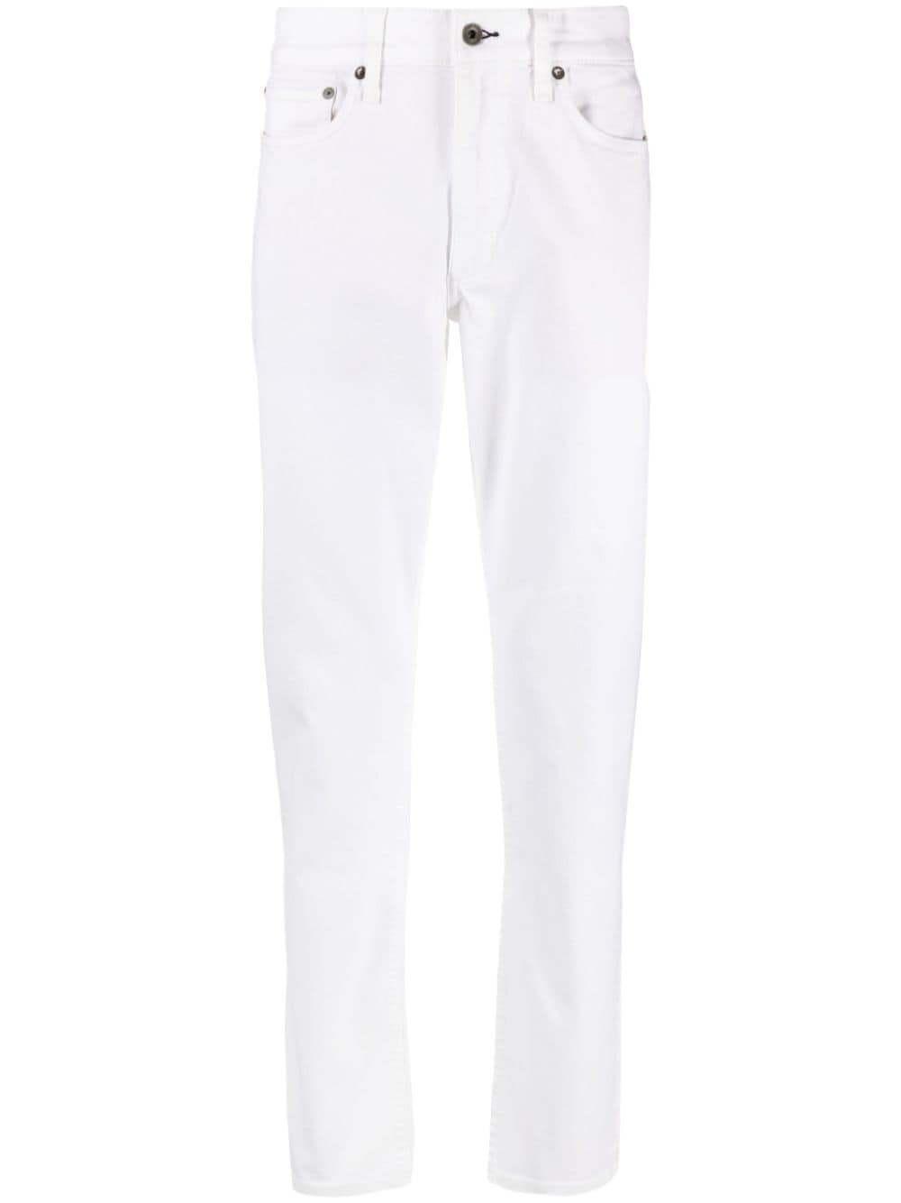 rag & bone Halbhohe Fit 2 Slim-Fit-Jeans - Weiß von rag & bone