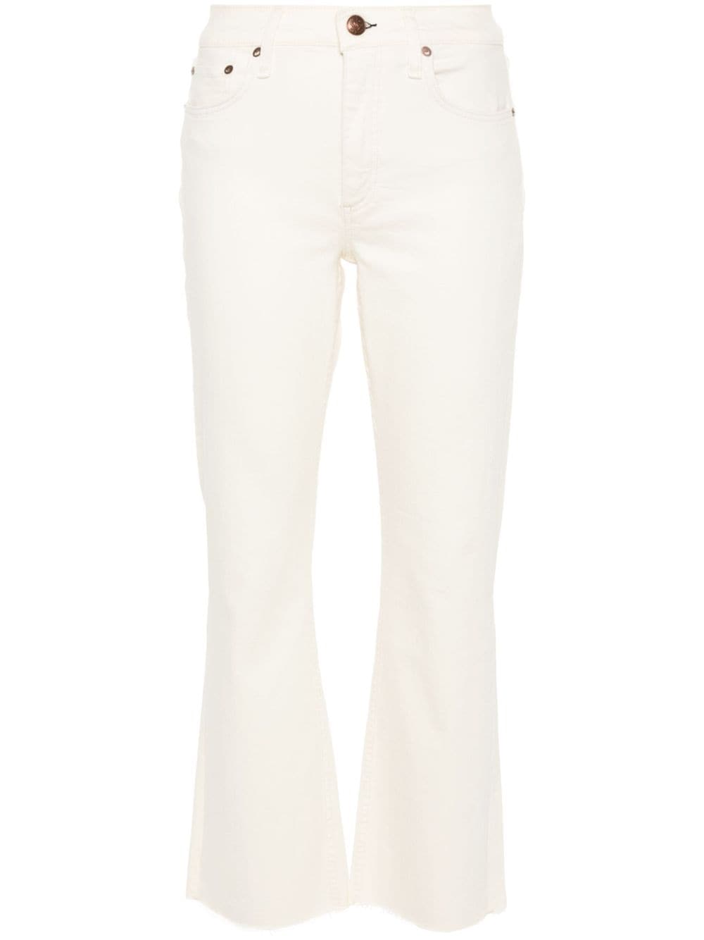 rag & bone Peyton Cropped-Jeans - Nude von rag & bone