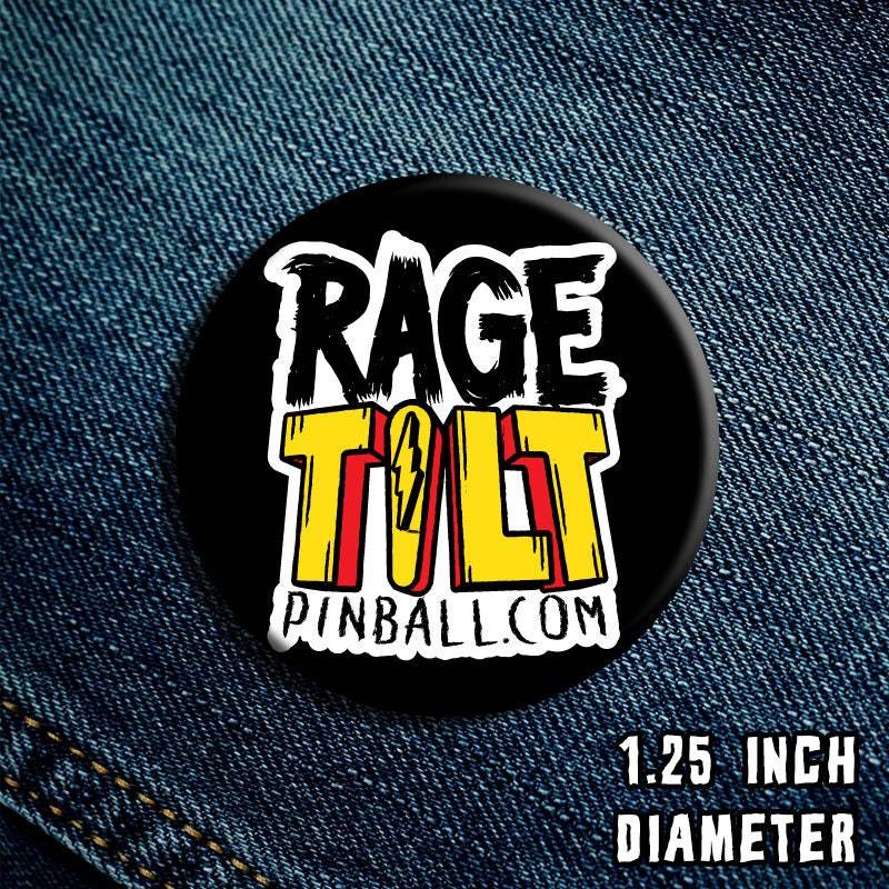 Wut Tilt Pinball Button 1.25 " Wut Tilt Pinball Button 1.25 " von ragetiltpinball