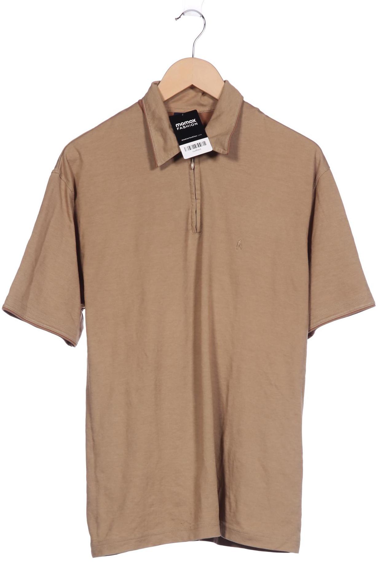 ragman Herren Poloshirt, beige, Gr. 52 von ragman