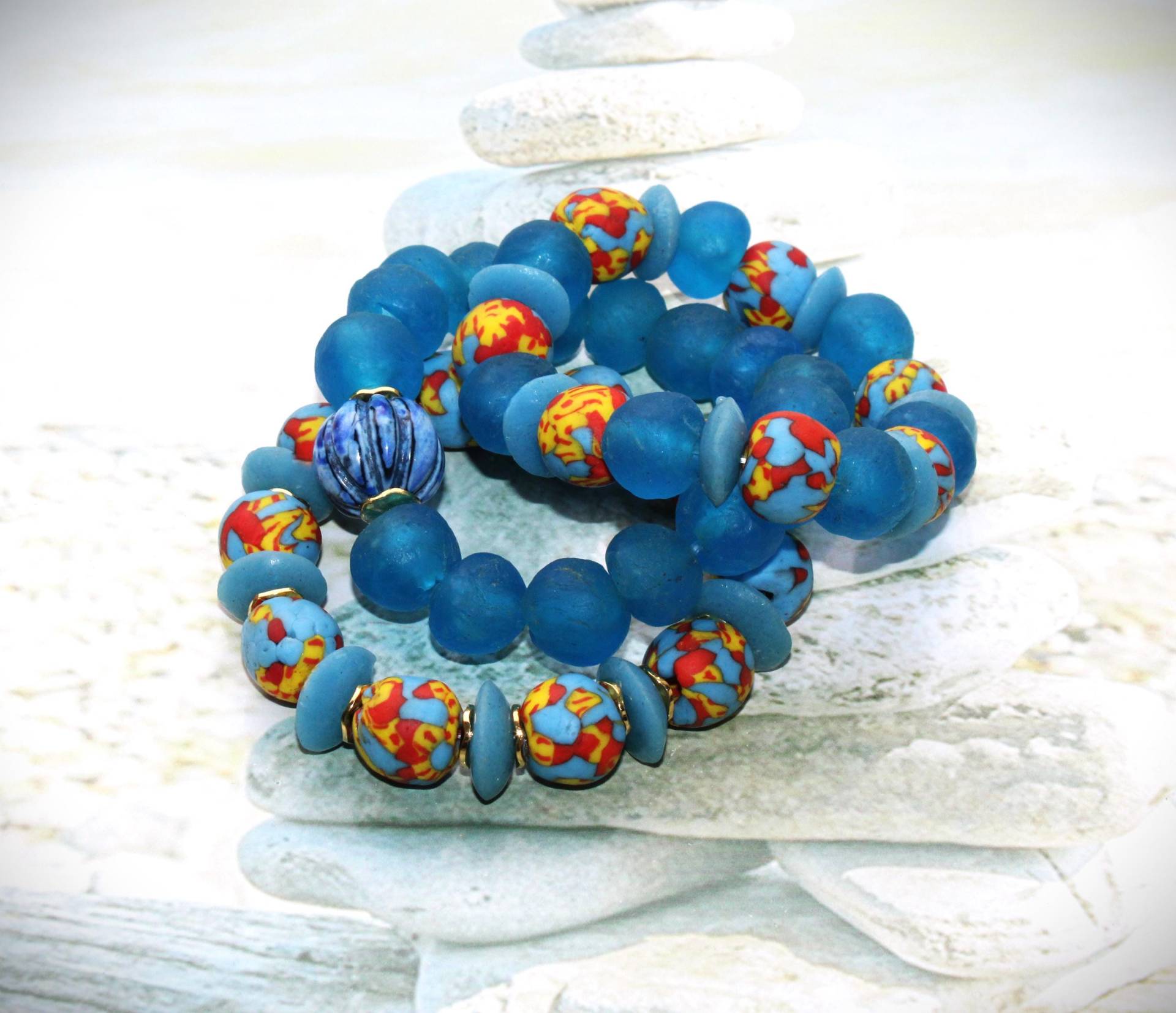 Armband, Armschmuck, Perlenarmband, 1 Stück von raikabeads