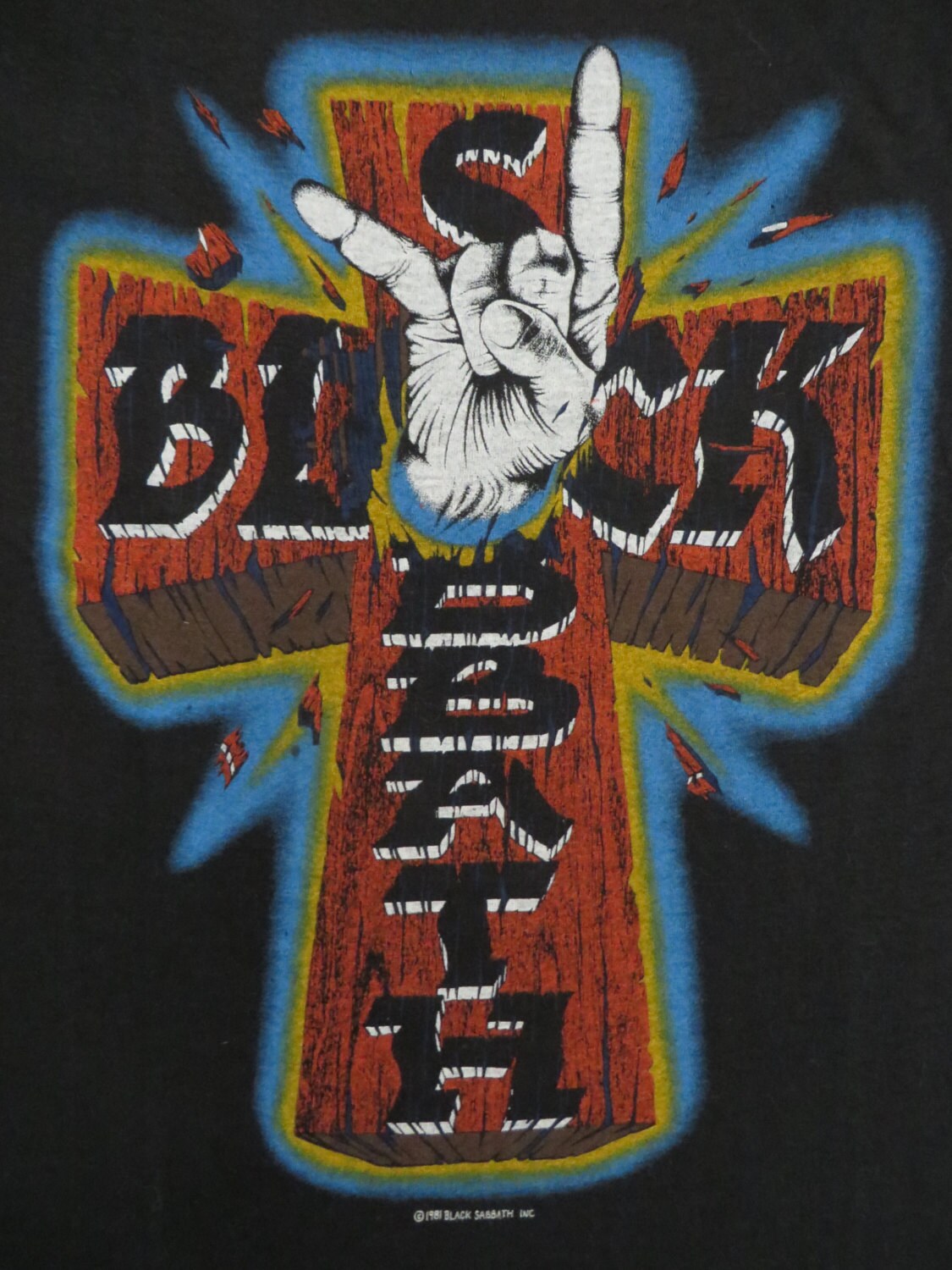 Black Sabbath 1981 Tour Tshirt Black Sabbath 1981 Tour Tshirt von rainbowgasoline