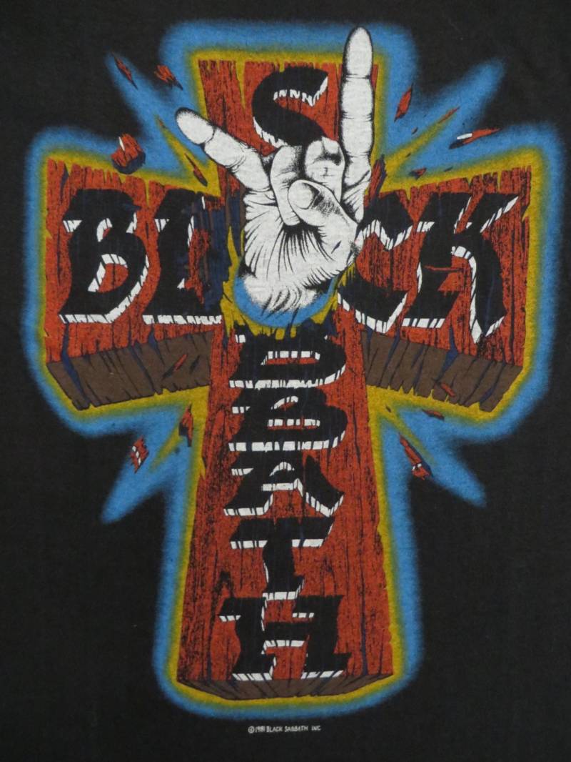 Black Sabbath 1981 Tour Tshirt Black Sabbath 1981 Tour Tshirt von rainbowgasoline
