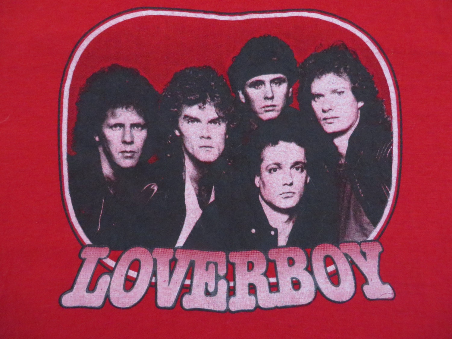 Loverboy 1982 T-Shirt Groß Mint Loverboy 1982 T-Shirt Groß Mint von rainbowgasoline