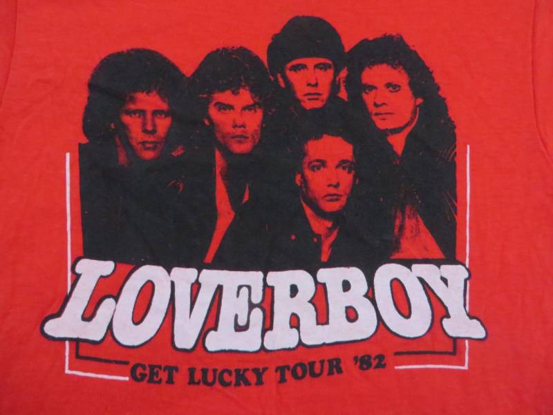 Loverboy 1982 Tour T Shirt Klein Mint Loverboy 1982 Tour T Shirt Klein Mint von rainbowgasoline