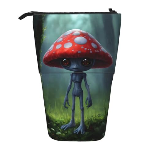 rannsut Teleskop-Federmäppchen mit Astronauten- und Alien-Druck, Stifthalter, Organizer, Kosmetiktasche für Damen und Herren rannsut Teleskop-Federmäppchen mit Astronauten- und Alien-Druck, Stifthalter, Organizer, Kosmetiktasche für Damen und Herren von rannsut