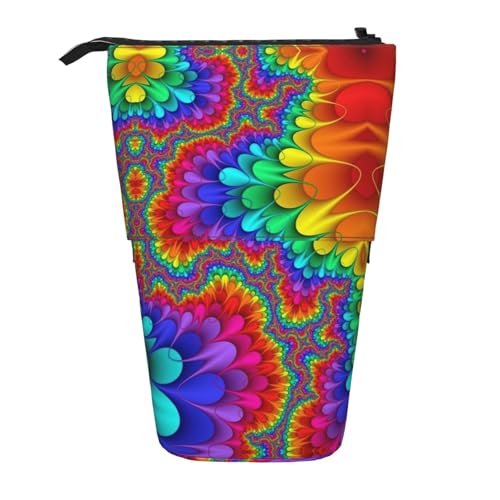 rannsut Teleskop-Federmäppchen mit hellem Farbdruck, Stiftehalter, Organizer, Kosmetiktasche für Damen und Herren rannsut Teleskop-Federmäppchen mit hellem Farbdruck, Stiftehalter, Organizer, Kosmetiktasche für Damen und Herren von rannsut