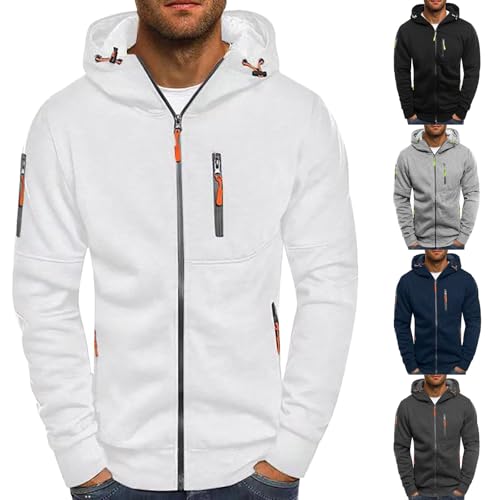 raoieykaxu Hoodie Herren Oversized Sweatshirt Mit Reißverschluss Kapuzenpullover Sportjacke Mit Kapuze Gym Pullover Übergangsjacke Kapuzenjacke Herren Jogging Hoody Männer Outdoorjacke Lässig Hoodies raoieykaxu Hoodie Herren Oversized Sweatshirt Mit Reißverschluss Kapuzenpullover Sportjacke Mit Kapuze Gym Pullover Übergangsjacke Kapuzenjacke Herren Jogging Hoody Männer Outdoorjacke Lässig Hoodies von raoieykaxu