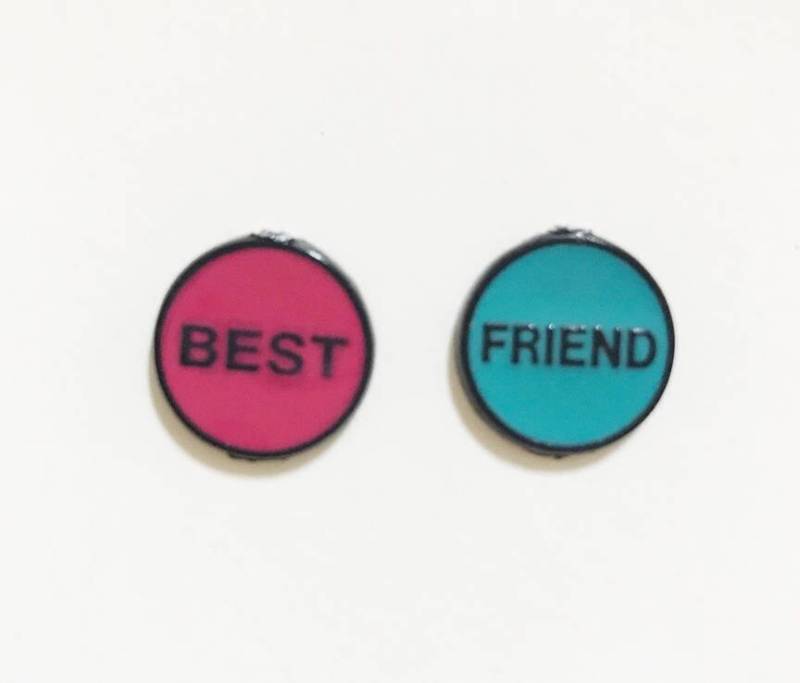 Beste Freundin-Emaille-Pin-Set Beste Freundin-Emaille-Pin-Set von ratboneskinny