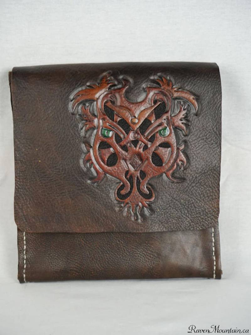 9-1/4 "x 11" Ledertasche 9-1/4 "x 11" Ledertasche von ravenmountain