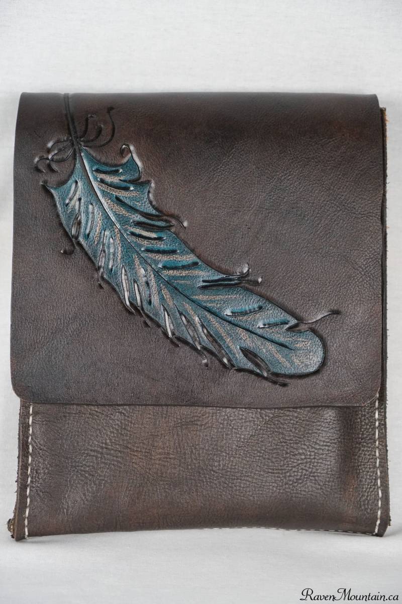 9-1/4 "x 11" Ledertasche 9-1/4 "x 11" Ledertasche von ravenmountain