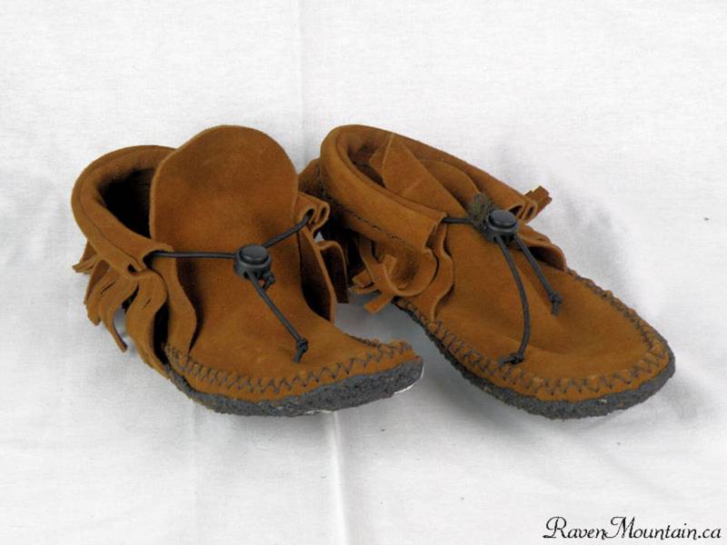 Lässige Wildleder Fransen Mokassins von ravenmountain