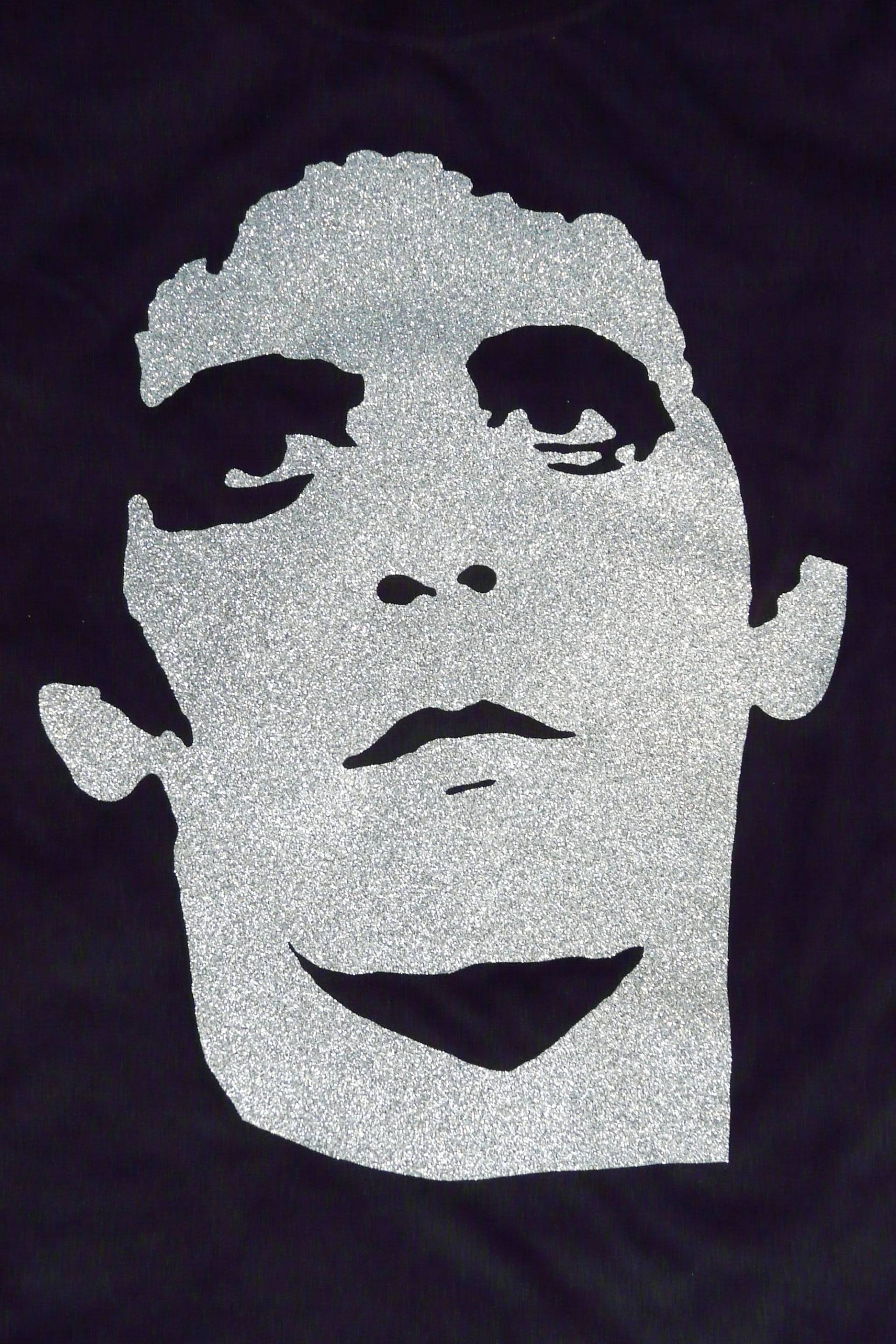 Lou Reed Transformator Glitzer-T-Shirt, Glam, New York, Samt Untergrund, Transformator. Raben Von London von ravenslondon