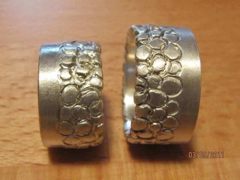 Partner/Eheringe " Auf Stein Gebaut" von rawaba