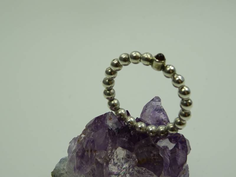 Silber-Perldrahtring 3mm Mit Zitrin Silber-Perldrahtring 3mm Mit Zitrin von rawaba