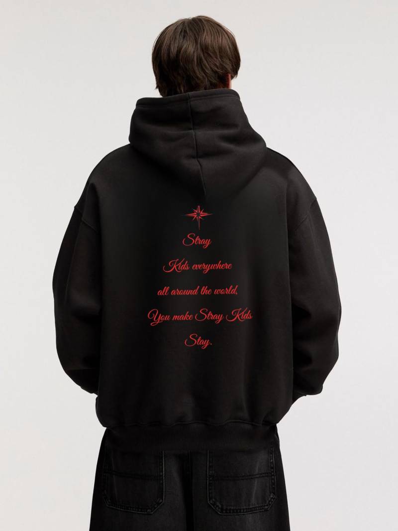 stray Kids Weihnachten Hoodie Öko Bio-Baumwolle Unisex Kpop Sweatshirt Nachhaltiges Geschenk Skz Xmas von rawfeelingsdigitals