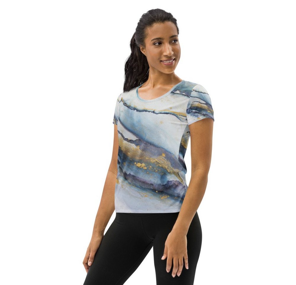 raxxa Trainingsshirt Damen Sport T-Shirt Alcohol Ink II von raxxa