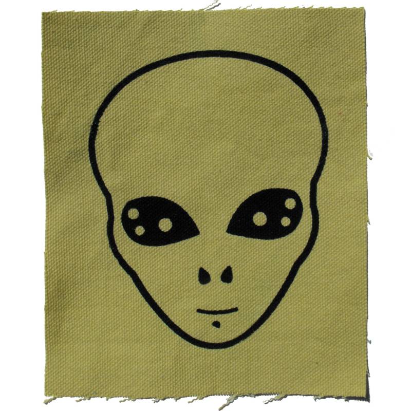 Alien Patch Retro 90Er Jahre Süsses Siebdruck Aufnäher Outer Space Neuheit Kawaii Aliens Patches Ufo E.t. Et von raygunindustries